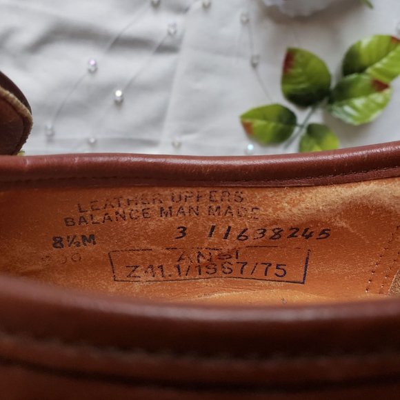 Iron Age Bostonian Leather Loafer Safety Shoes 8.5 - Picture 5 of 6